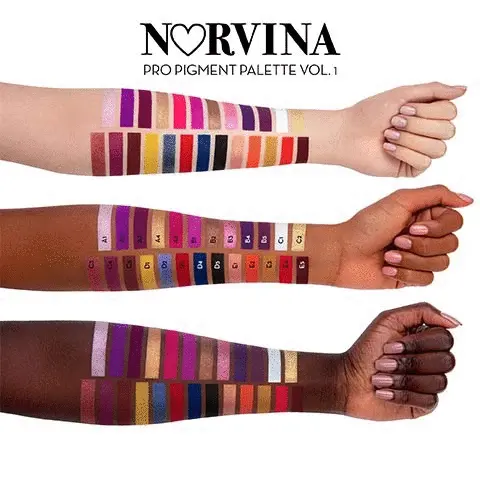 Anastasia Beverly Hills Ladies Mini Norvina Pro Pigment Eyeshadow Palette # Vol. 1