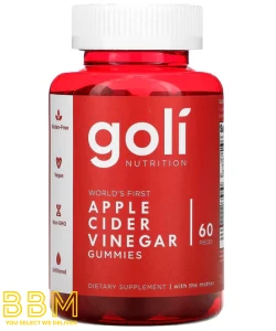 Goli Nutrition, Apple Cider Vinegar, 60 Gummies