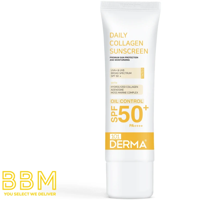 101 Derma Daily Collagen Sunscreen(Tinted) Spf50+ (50Ml)