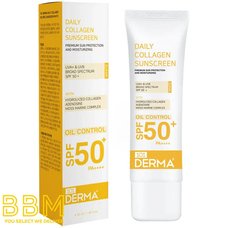101 Derma Daily Collagen Oil Free Sunscreen - White - 50ml