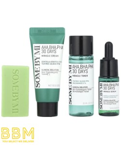 SOME BY MI, AHA.BHA.PHA 30 Days Miracle Starter Kit, 4 Piece Kit