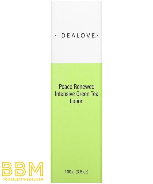 Idealove, Peace Renewed, Intensive Green Tea Lotion, 3.5 oz (100 g)