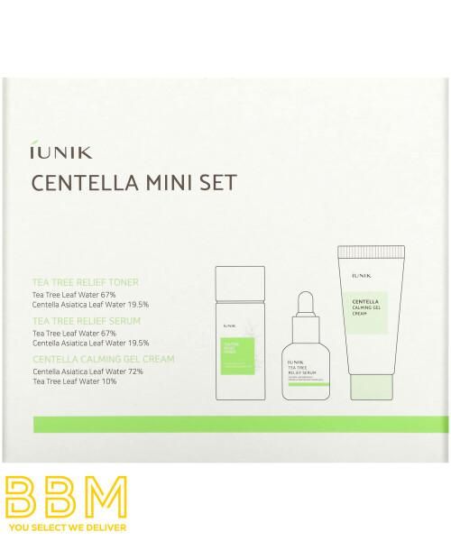 iUNIK, Centella Mini Set , 3 Piece Set